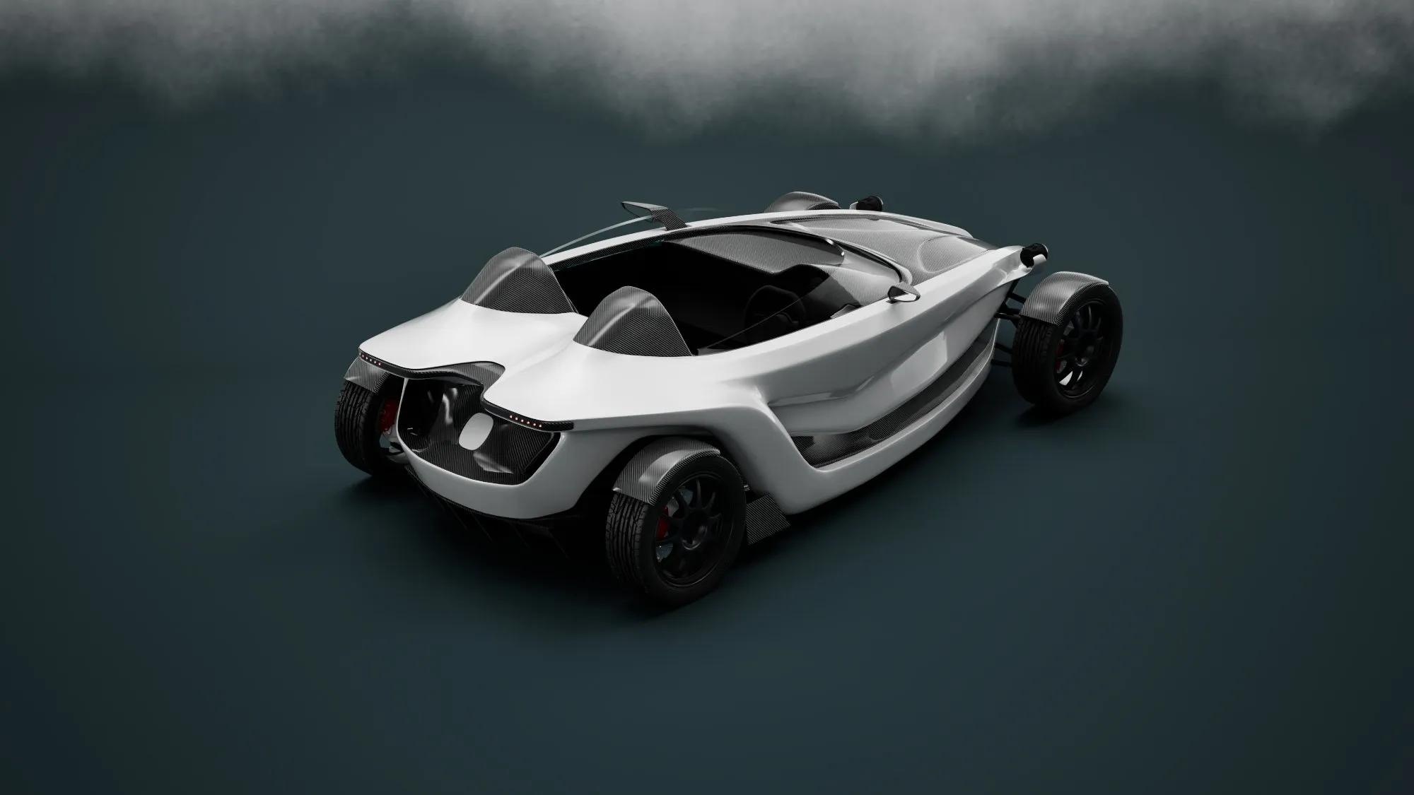 Yanee Speedster overhead cockpit view