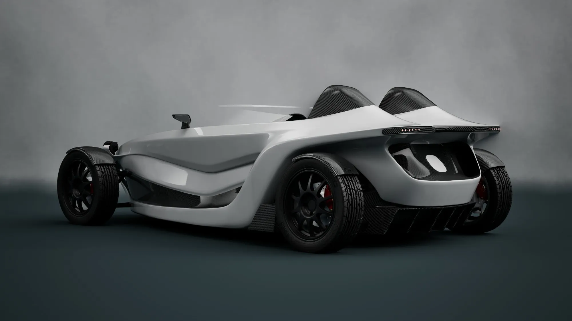 Yanee Speedster rear three-quarter