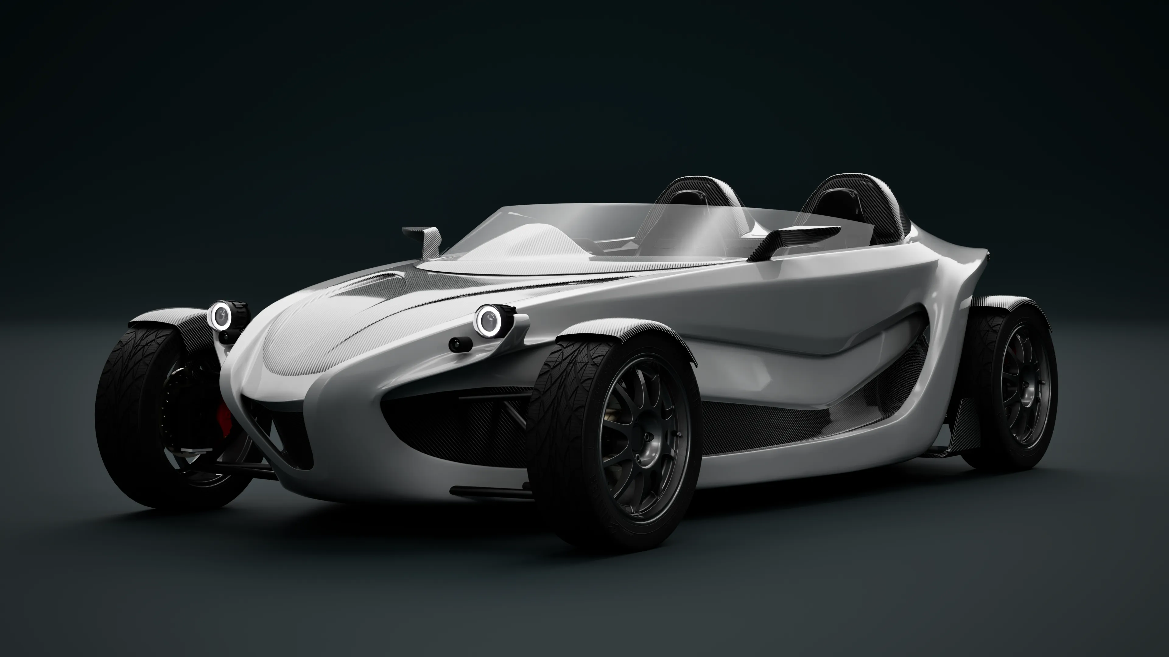 Yanee Speedster E trim — white